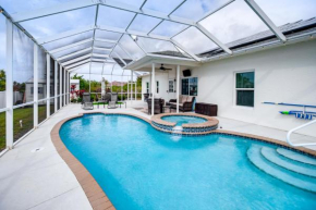 Lanai, Heated Pool and Spa Lehigh Acres Home